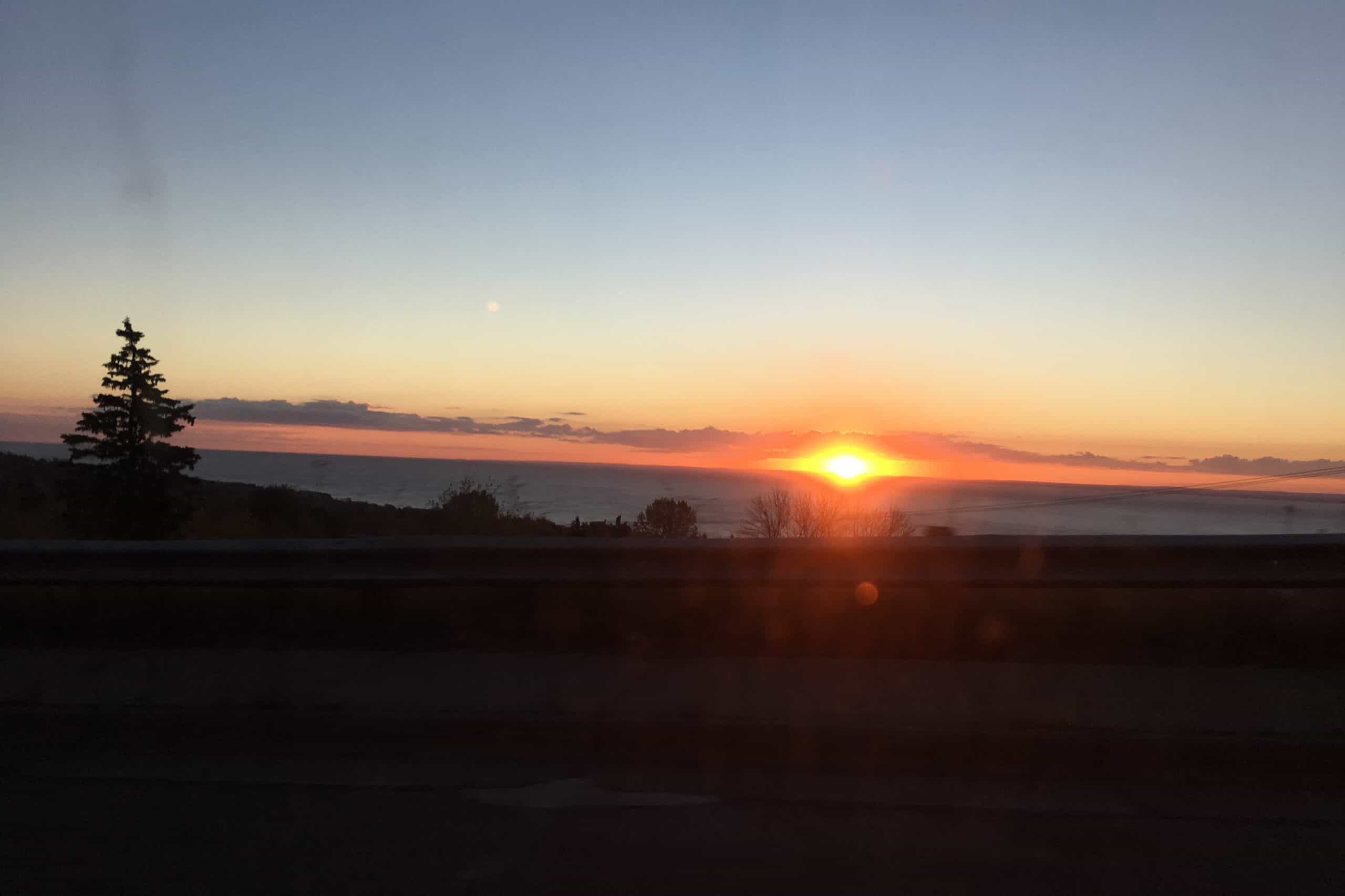 Sunset on Lake Superior
