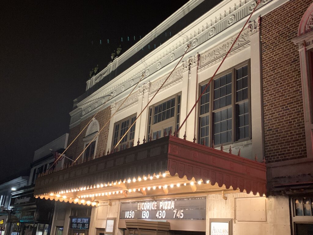 Photo of the Avalon Movie Theatre in Upper Chevy Chase, DC