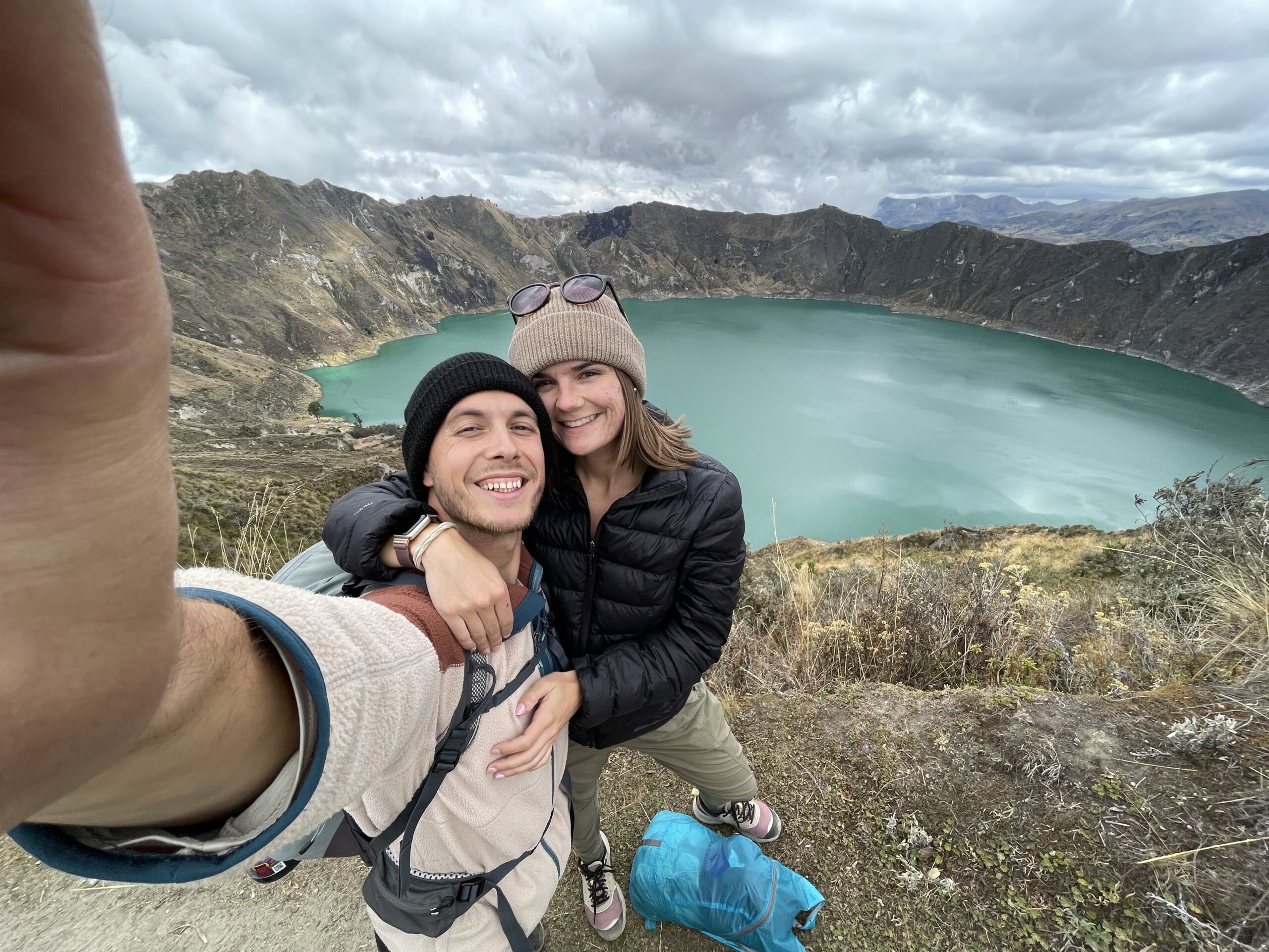 Dylan and I at Quilotoa