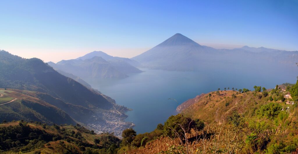 Overview of Lake Atitlan