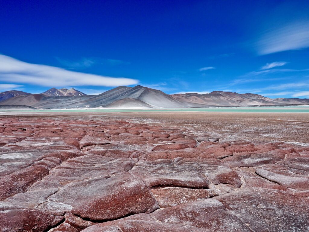Salt Flats in Atacama Desert