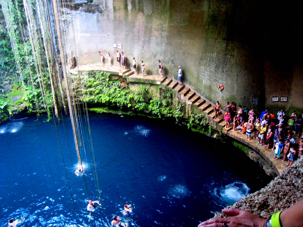 Cenote in Mexico